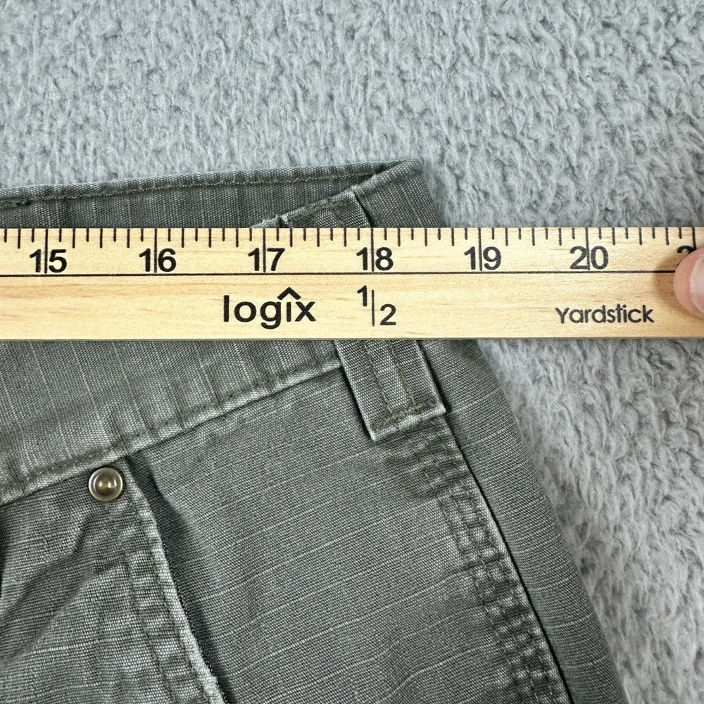 Carhartt‎ Double Knee Ripstop Cargo Work Pants Mens 36x32 Gray Utility B342